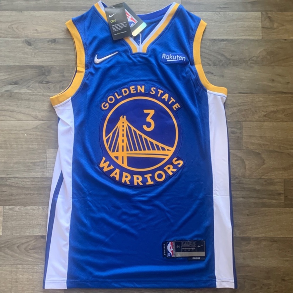 NBA Nike Swingman Golden State Warriors Jordan Poole Icon Edition Jersey